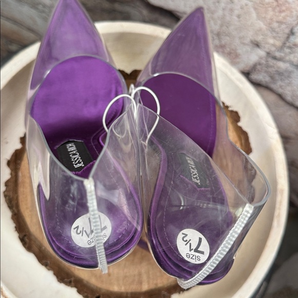 FANCY STILETTO 120 MM | PURPLE size 7.5   A259 - Picture 6 of 9